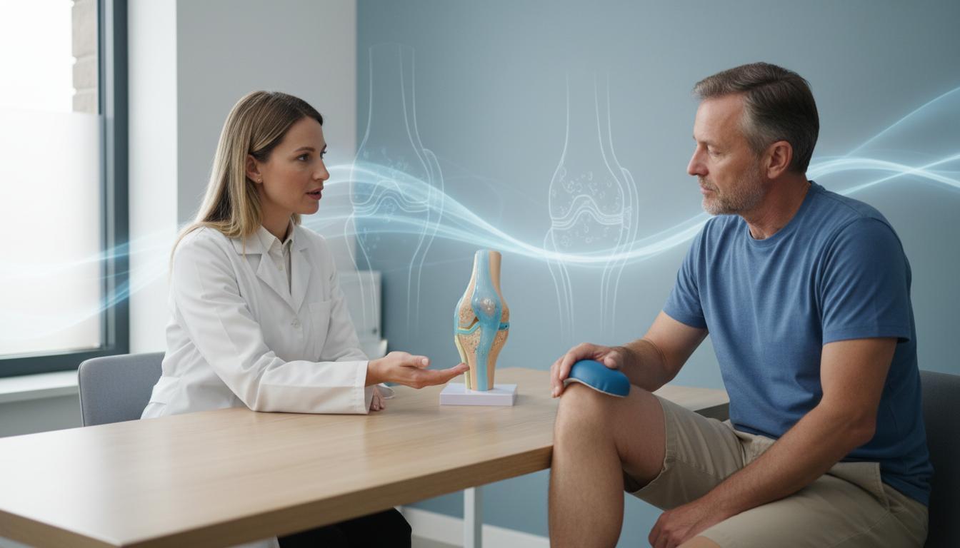 חומצה היאלורונית לברך